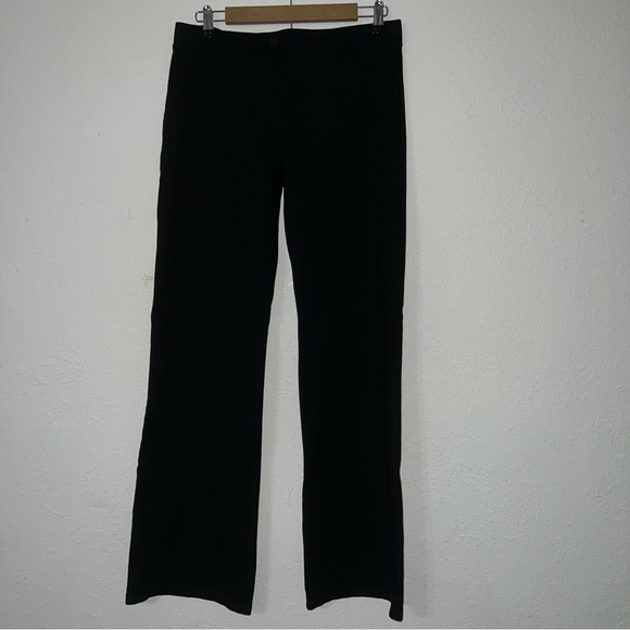 Betabrand Black Dress Pant Yoga Pant Pull On Bootcut Size Large Long. - Picture 2 of 9